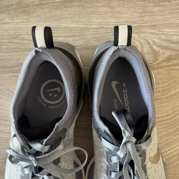 Nike ZoomX Invincible 3 Ashen Slate Metallic Gold Shoes DR2660-400 Womens Size 7 - Picture 5 of 10